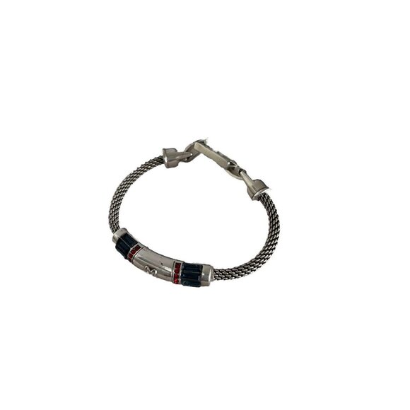 Brighton Independence USA Patriotic Flag Star Bracelet Crystal NWOT - Picture 2 of 4